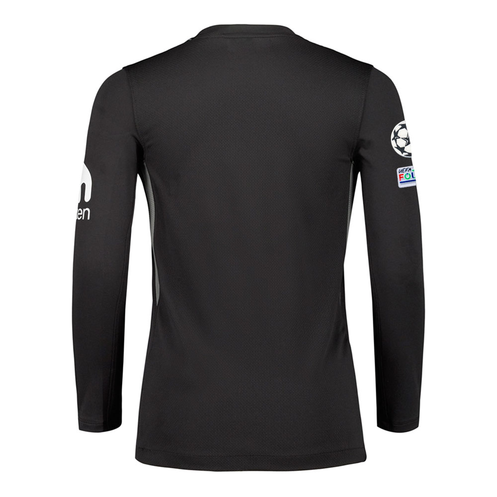 Camiseta Portero Niño Manga Larga Negra 25/26 image number null